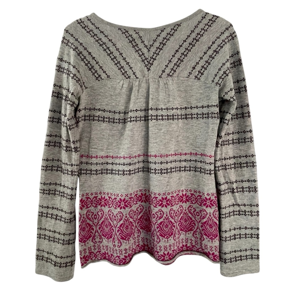The North Face Gray and Pink Long Sleeve Top Size Small - Picture 3 of 6